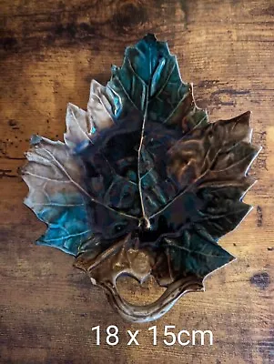 Buy Dunmore Pottery Leaf Dish • 39.99£