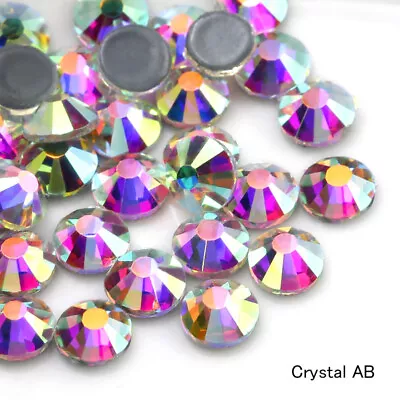 Buy 1440 Hotfix Crystal Glass Rhinestones Flatback Iron On Gems Art Deco Craft Beads • 3.59£