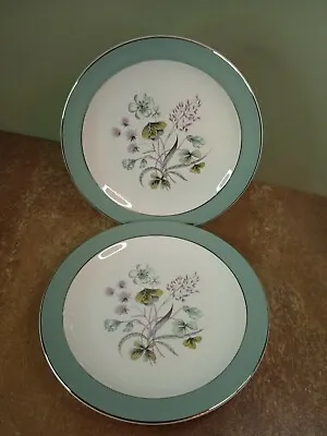 Buy Pair Of Vintage 1950s, Midwinter Stylecraft 'Mayfield' 20cm Salad Plates • 5.95£