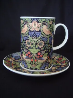 Buy Dunoon UK Bone China Coffee Tea Mug With Saucer William Morris New & Unused Gift • 19.99£