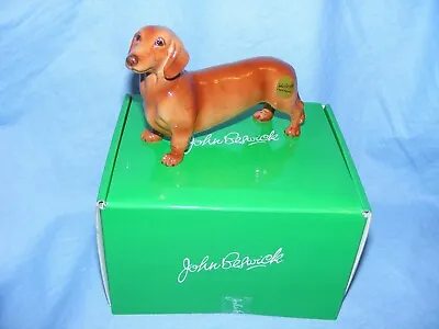 Buy John Beswick Dachshund Red Dog JBD87 Collectable  Brand New In Stock Boxed • 27.09£