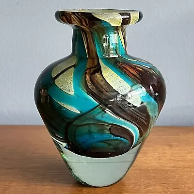 Buy Vintage Mdina Glass Vase 15cm Malta • 25£