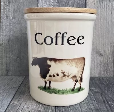 Buy Tg Green Cloverleaf Farm Animals Lidded Storage Coffee Jar • 11.99£