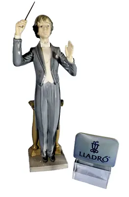 Buy Lladro 'maestro, Music Please' Figure, Model No 5196, Depicts A Conductor • 120£