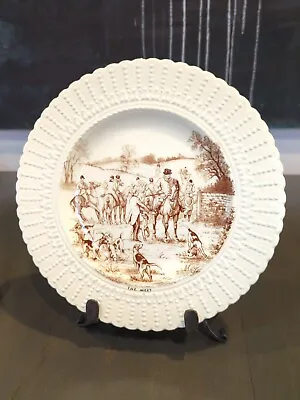Buy Vintage ROYAL CAULDON England  The Meet  Display Collector Plate Fox Hunt • 13.43£