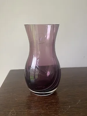 Buy Caithness Glass Purple And White Bud Vase 5.15  Tall • 9.99£