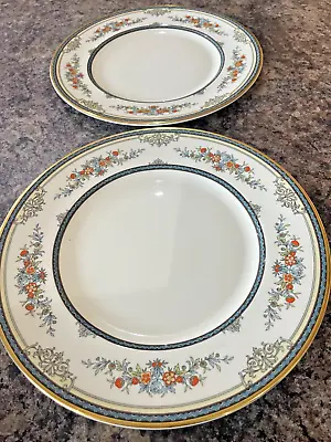 Buy A Minton Stanwood Pattern 2 Dinner Plates • 15.99£