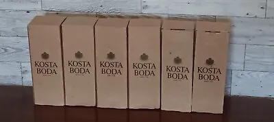 Buy 6 Swedish Kosta Boda Pippi Shot Schapps Glasses Bubble W Hickman Scandi Design • 113.67£