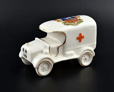 Buy Arcadian Crested China Medium WW1 Red Cross Ambulance * Golders Green * • 24.99£
