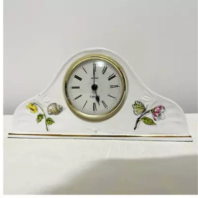 Buy Vintage Aynsley Bone China Disk Clock Wild Tudor England Decorative • 33.57£