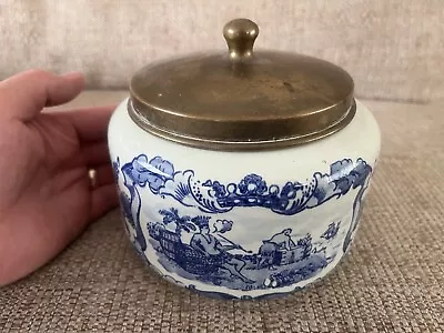 Buy Antique Dutch Pottery Storage Jar, Royal Goedewaagen Potteries Gouda Holland • 8£