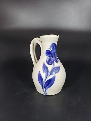 Buy Handmade Pottery Blue Gray Bud Vase • 6.72£
