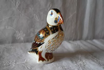 Buy Royal Crown Derby Puffin - Gold Stopper - Excellent Condition • 50£