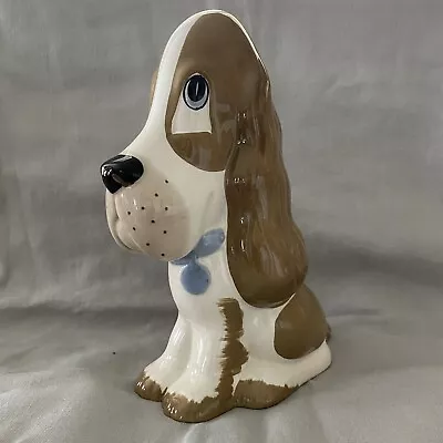 Buy Vintage Studio Szeiler Large 9  Sad Sam Hand Painted Hound Dog Bank RARE • 19.89£