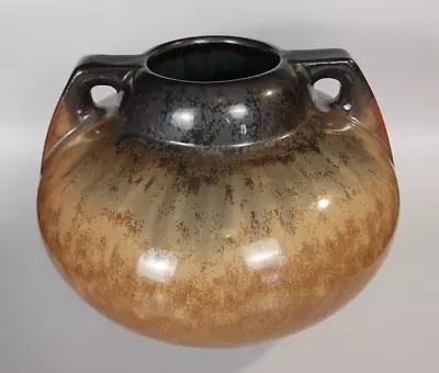Buy Antique Fulper Pottery Flambe Glazed Two Handled 8 X6  Vase #656 Mint Condition! • 529.63£