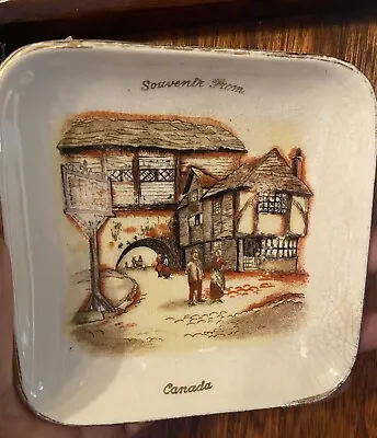 Buy Souvenir From Canada Trinket Dish Lancaster Sandland Ware English Ware  • 11.38£