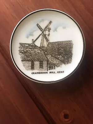 Buy Coalport Bone China Pin Dish / Plate Cranbrook Mill, Kent • 5.55£
