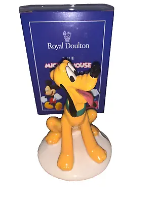 Buy Royal Doulton Walt Disney Figure  Pluto ' The Mickey Mouse Collection' • 19£