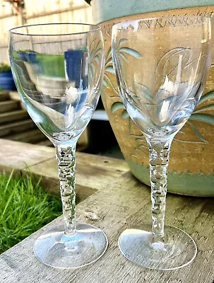 Buy Two Stuart Crystal Jasper Conran  Zita  Large Wine Glasses/ Goblets 9  • 49£