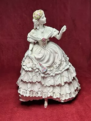 Buy Royal Worcester Ltd Edition Figurine  The Fairest Rose  With COA, Number 1852 • 19£