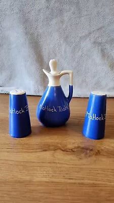 Buy Salt And Pepper Pots And Vinegar Container, New Devon Pottery Newton Abbot Style • 5£
