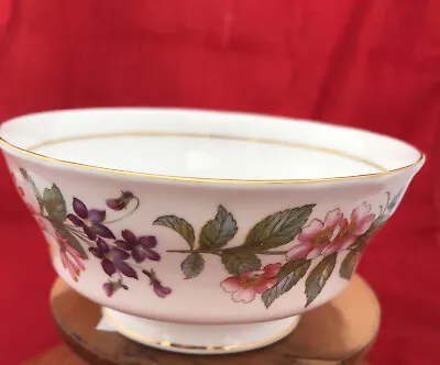 Buy Vintage Paragon China *Country Lane* Large Footed Sugar  Bowl With Gold Banding • 12£