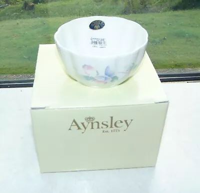 Buy Aynsley Fine Bone China Little Sweetheart Variete Sugar Bowl 10.5cm Boxed. • 8£