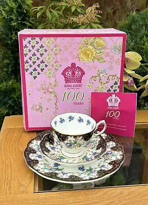 Buy Royal Albert 100 Years 1910 Duchess Boxed Tea Cup Saucer Plate Trio Set • 55£