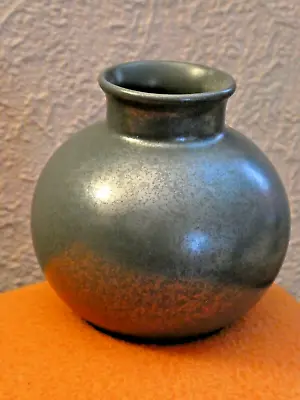 Buy Vintage Poole Pottery Grey Lustre Posy Vase • 5£