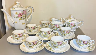 Buy Vintage Albion Japan Floral Porcelain China Tea Set ALB7 21 Pieces • 206.19£