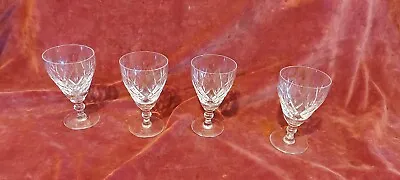 Buy WEBB CORBETT Crystal - ROLLESTON Cut - Wine  Glasses - 4 5/8  X 4 • 14.99£