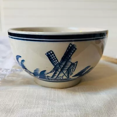 Buy Vintage Delft Style Dutch Ceramic Bowl. Handpainted • 12£