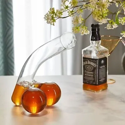 Buy Party Unique For Alcohol Men Glass Decanters Funny Whiskey Decanter Decanter • 13.34£