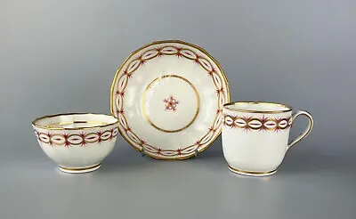 Buy A Late 18thc New Hall Hybrid Hard Paste Trio In Pattern 89 C.1785-90 • 89£