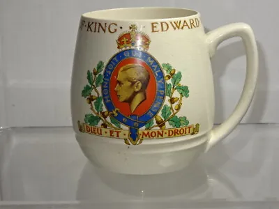 Buy Vintage Ceramic Commemorative Mug. Coronation Of King Edward VIII. Solian Ware  • 12.50£