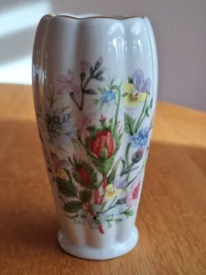 Buy Floral Aynsley Wild Tudor Vase Fine Bone China  • 5£