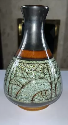 Buy Celtic Pottery Newlyn Cornwall Medallion Vase • 15£