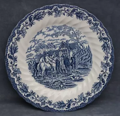 Buy Vintage Myotts Country Life Dinner Plate Staffordshire Ware Hand Engraved • 6.25£