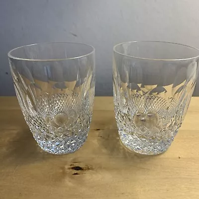 Buy 2 X WATERFORD CRYSTAL COLLEEN 3½  FIVE OUNCE FLAT TUMBLERS / GLASSES • 12.50£