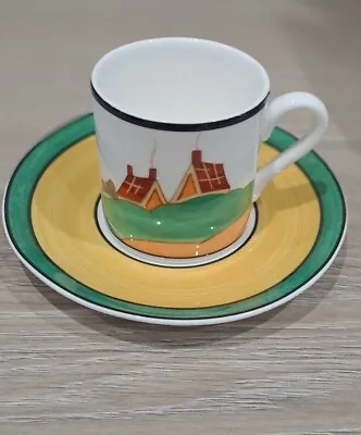 Buy Ltd Edition Clarice Cliff   Cafe Chic  Demitasse And Saucer  Bloomfields  • 20£