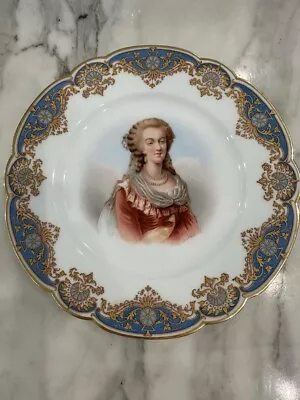 Buy SEVRES 1846 WALL CABINET PLATE CHATEAU De VERSAILLES MUSEUM QUALITY PERFECT • 192.10£