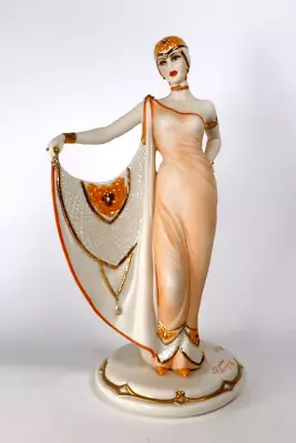 Buy Rare  Capodimonte Art Deco Figure  Divine  - Sandro Maggioni - Perfect • 200£