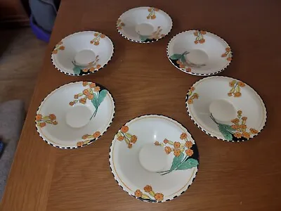 Buy 6 Burleigh Table Ware Meadowlands Saucers Pattern 4807 • 12.99£