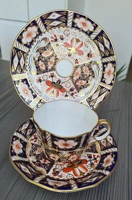 Buy Antique Royal Crown Derby Enlish China Scalloped Trio,  2451, Cup, Saucer, Plate • 25£
