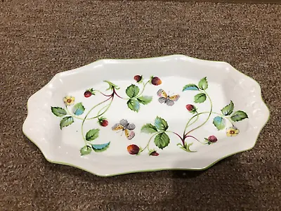 Buy Vintage  - James Kent - Wild Strawberry And Butterflies Dish • 9.95£