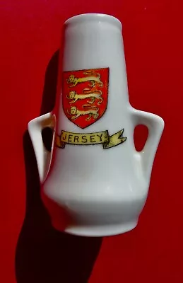 Buy Gemma  Crested China  Vase   Shaped     Jersey   Mint Condition • 4£