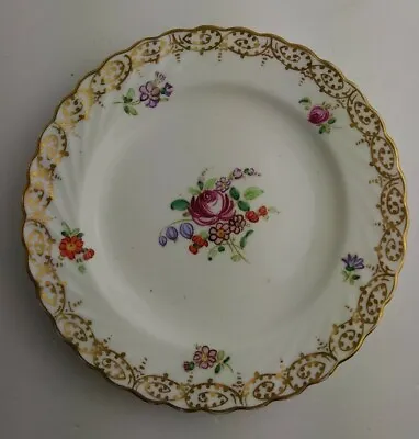 Buy Adderley Plate Dish Dresden Pattern English C1910s 16cm Wide 04630 Hand Painted • 5.96£