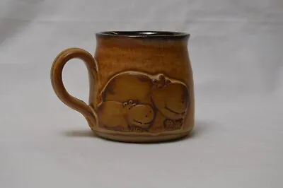 Buy Happy Hippo Stoneware Mug • 14£