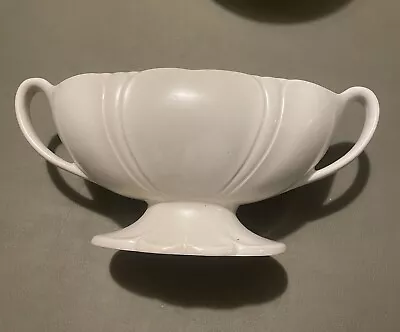 Buy Vintage Beswick Ware Cream Ceramic Art Deco Double Handled Mantle Vase 1187-1 • 20£