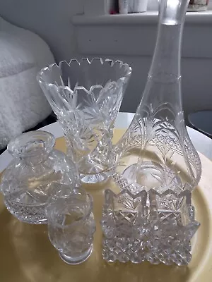 Buy Vintage Crystal Glass Decanters • 15£
